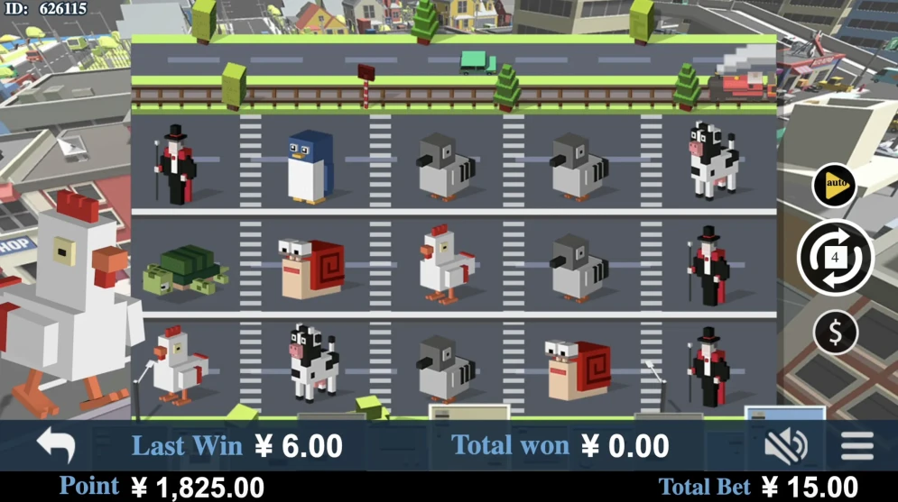 Crossy Road Chicken Game