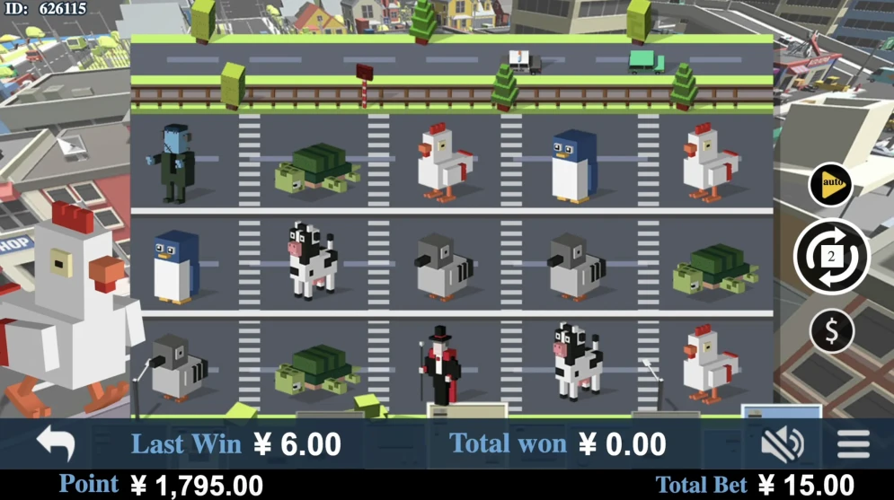 Crossy Road Chicken Game
