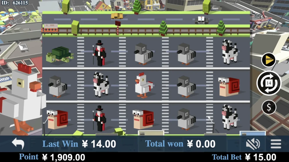 Crossy Road Chicken Game