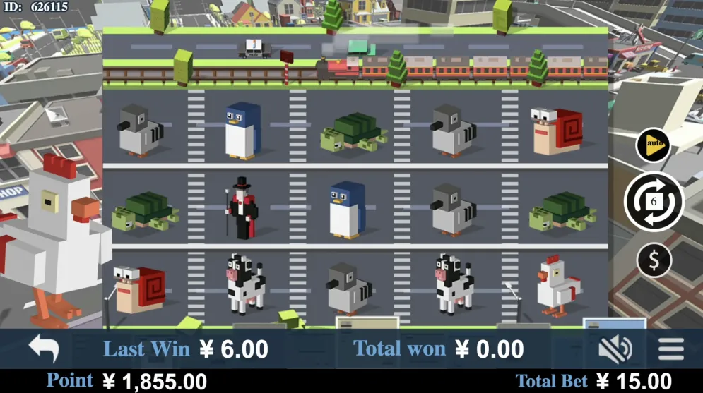 Crossy Road Chicken demo